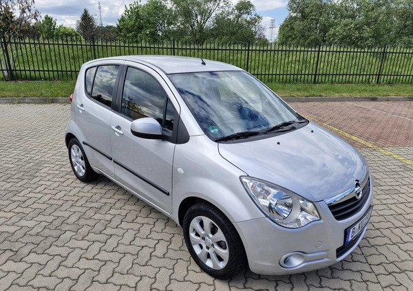 Opel Agila cena 17600 przebieg: 55500, rok produkcji 2010 z Świdnica małe 407
